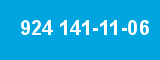 924 141-11-06 924 141-11-06